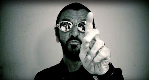 Image from Ringo Starr's Give More Love video (2018)