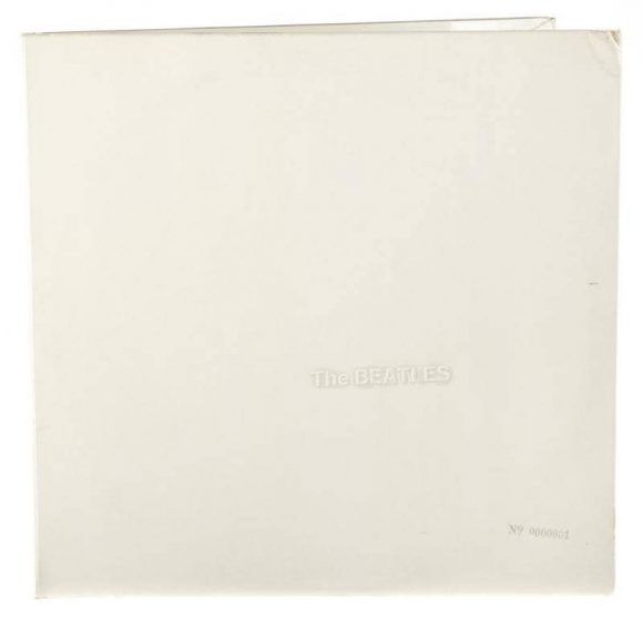 Ringo Starr's UK 1st mono pressing of the White Album no. 0000001