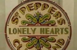 Sgt Pepper's Lonely Hearts Club Band drum head