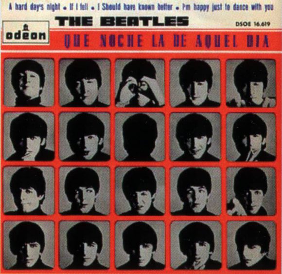 Que Noche La De Aquel Dia Vol 2 (A Hard Day's Night) EP artwork - Spain