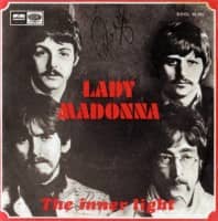 Lady Madonna single artwork – Spain