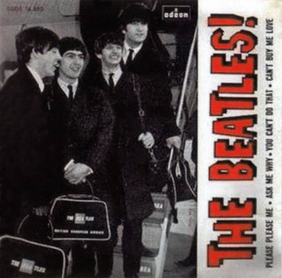 Please Please Me EP artwork - Spain