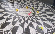 Strawberry Fields in Central Park, New York City