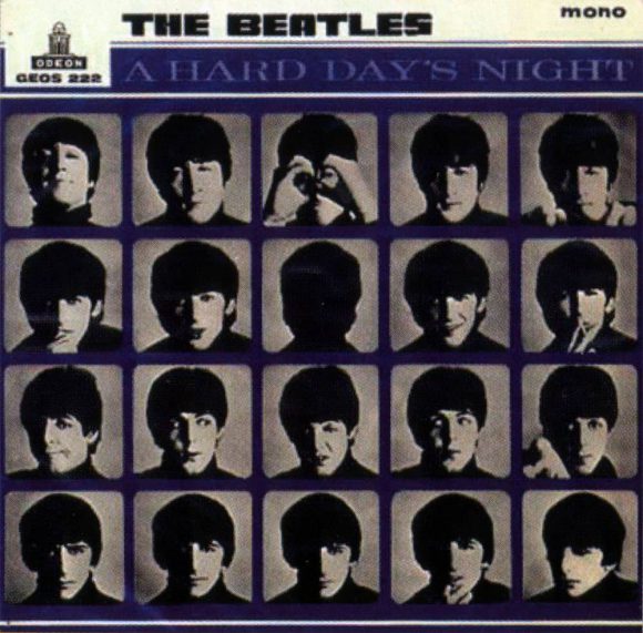A Hard Day's Night EP artwork - Sweden