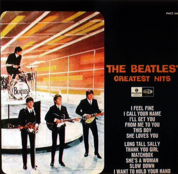 The Beatles' Greatest Hits album artwork - Sweden