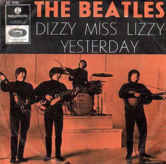 Dizzy Miss Lizzy single artwork - Sweden