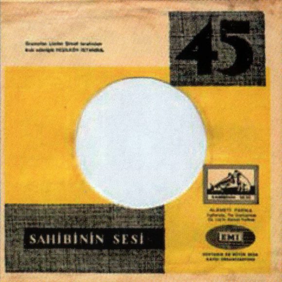 Odeon single sleeve, 1964-65 - Turkey