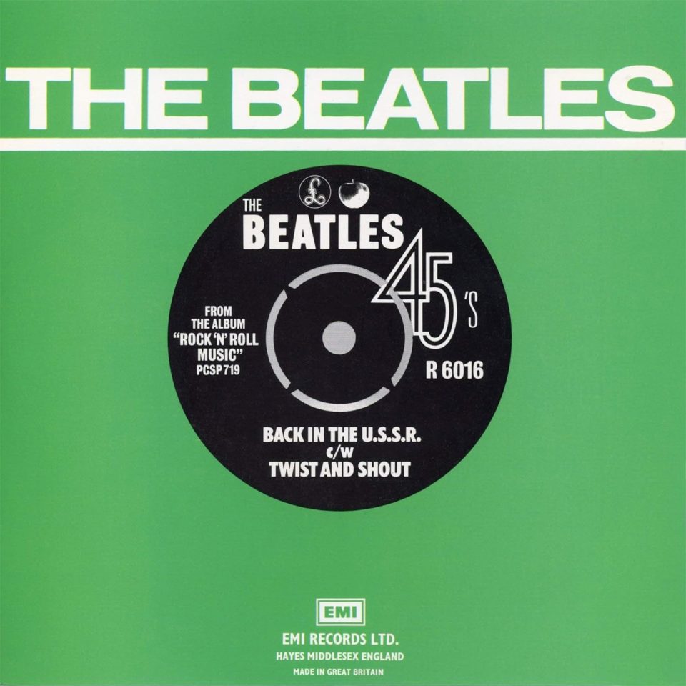 Back In The USSR single (UK, 1976)