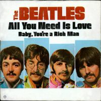 All You Need Is Love single artwork – USA