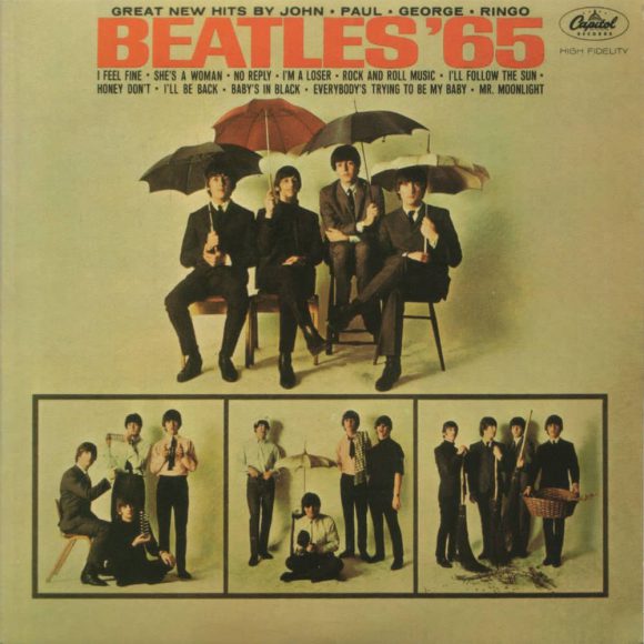 Beatles '65 album artwork - USA