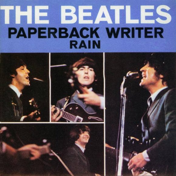 Paperback Writer single artwork - USA