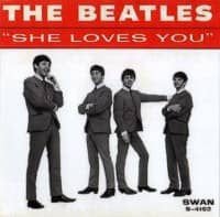 She Loves You single artwork – USA