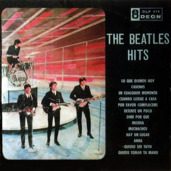 Beatles Hits album artwork - Venezuela