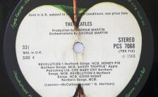 The Beatles (White Album) label, side 4