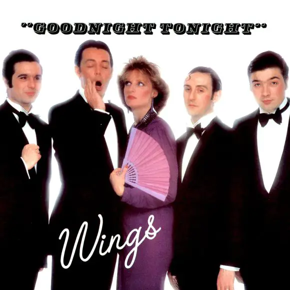Wings – Goodnight Tonight single cover