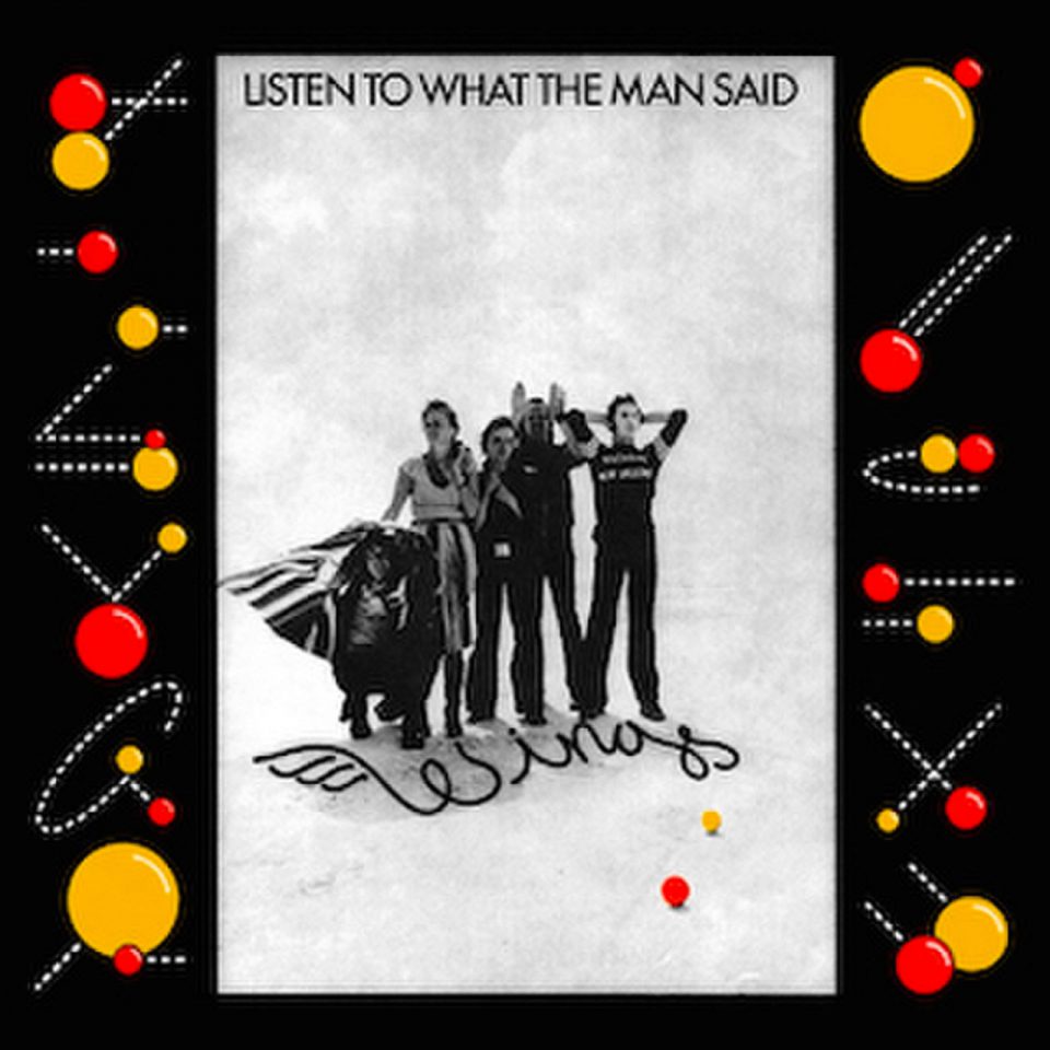 Wings – Listen To What The Man Said single artwork